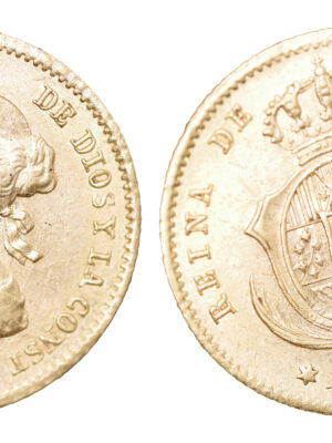 40 reales Isabel 2º 1861 Madrid