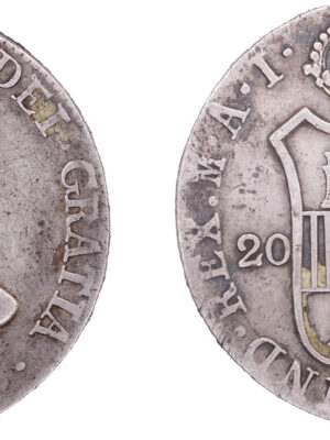20 reales José Napoleón 1812 Madrid