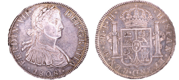 8 reales Fernando VII1 1808 Méjico