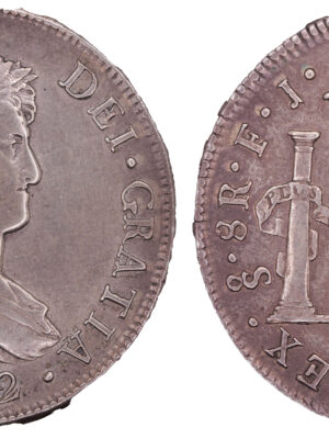 8 reales Fernando VII 1812 Santiago de Chile